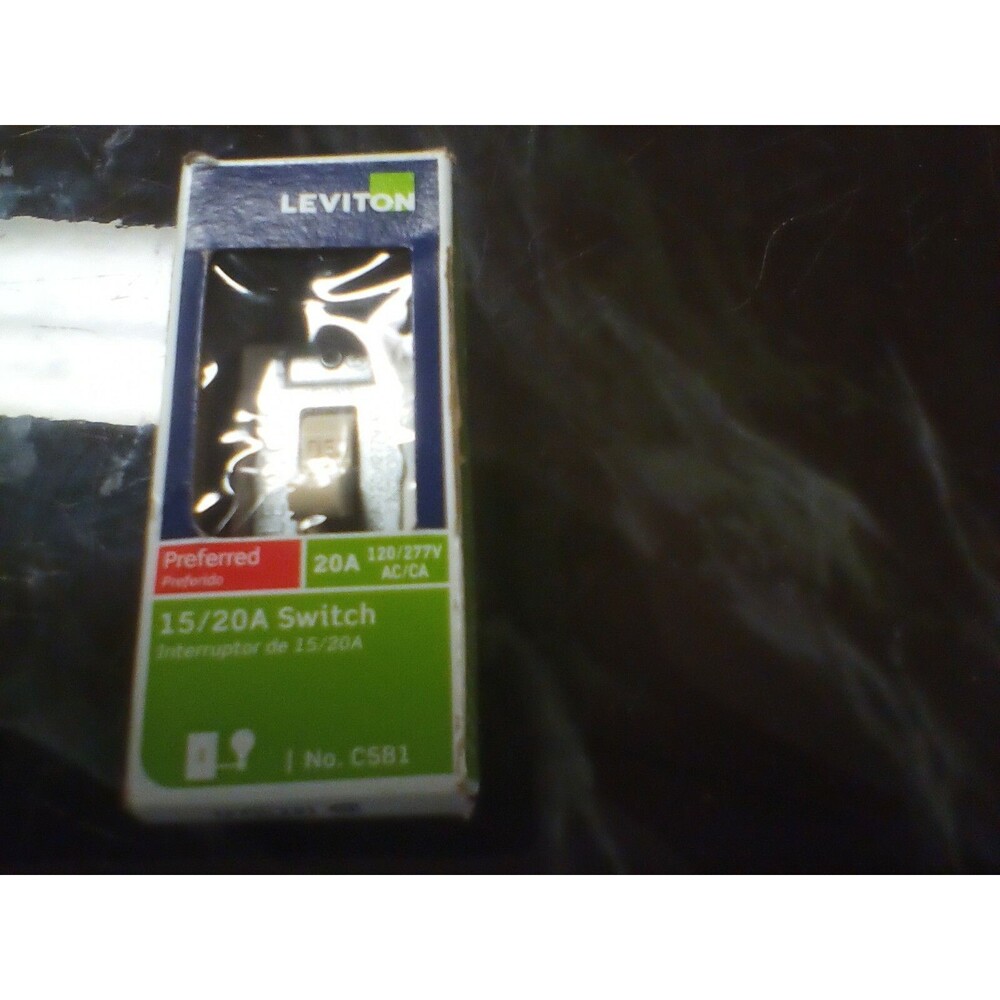 Leviton Preferred Grade 20 Amp 120/277 Volt Switch